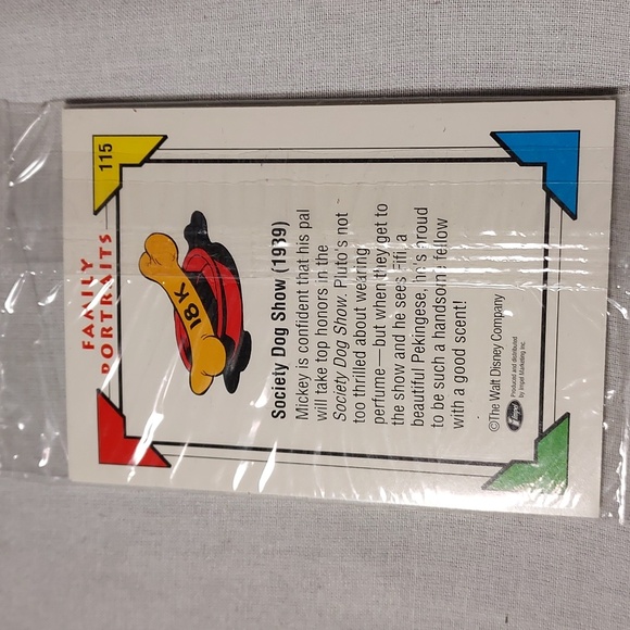 Vintage 1990s Walt Disney Co Minnie Mickey Trading Cards Sealed Promo Card Set - Picture 2 of 6